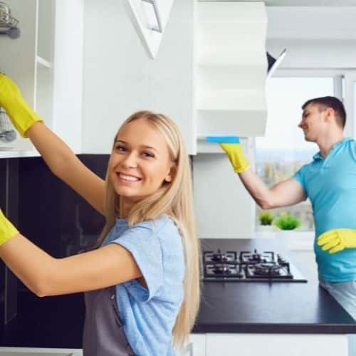 spring cleaning kitchen