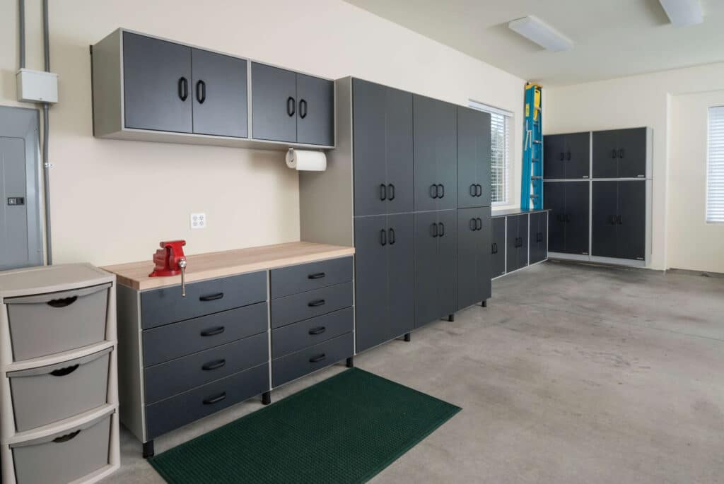 Garage Storage cabinets.