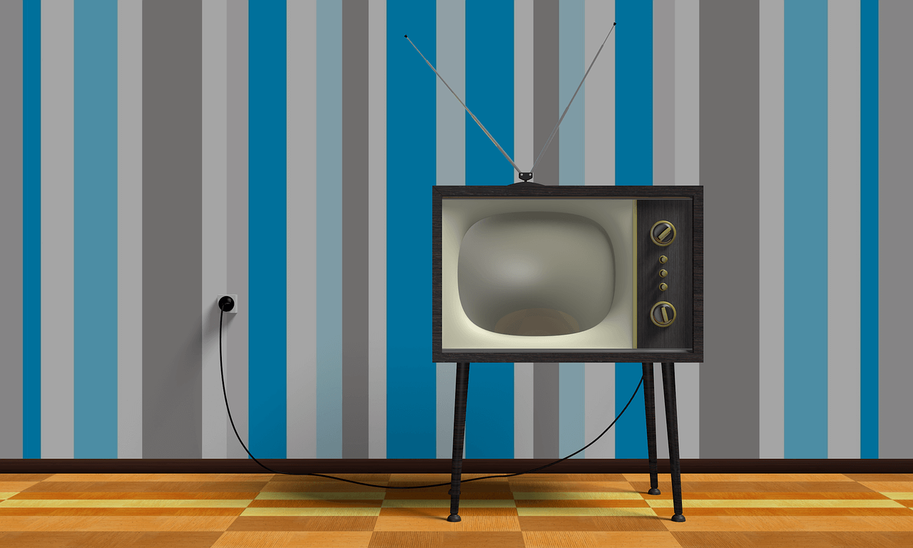 Vintage television.